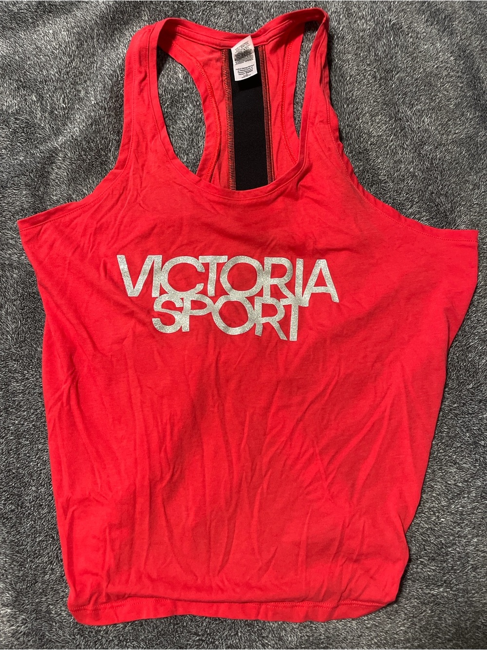 Women's Red Racerback Tank